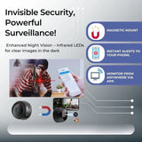 Hidden cam HD night vision