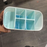 Toiletries Holder Stand Plastic Caddy Organizer Box