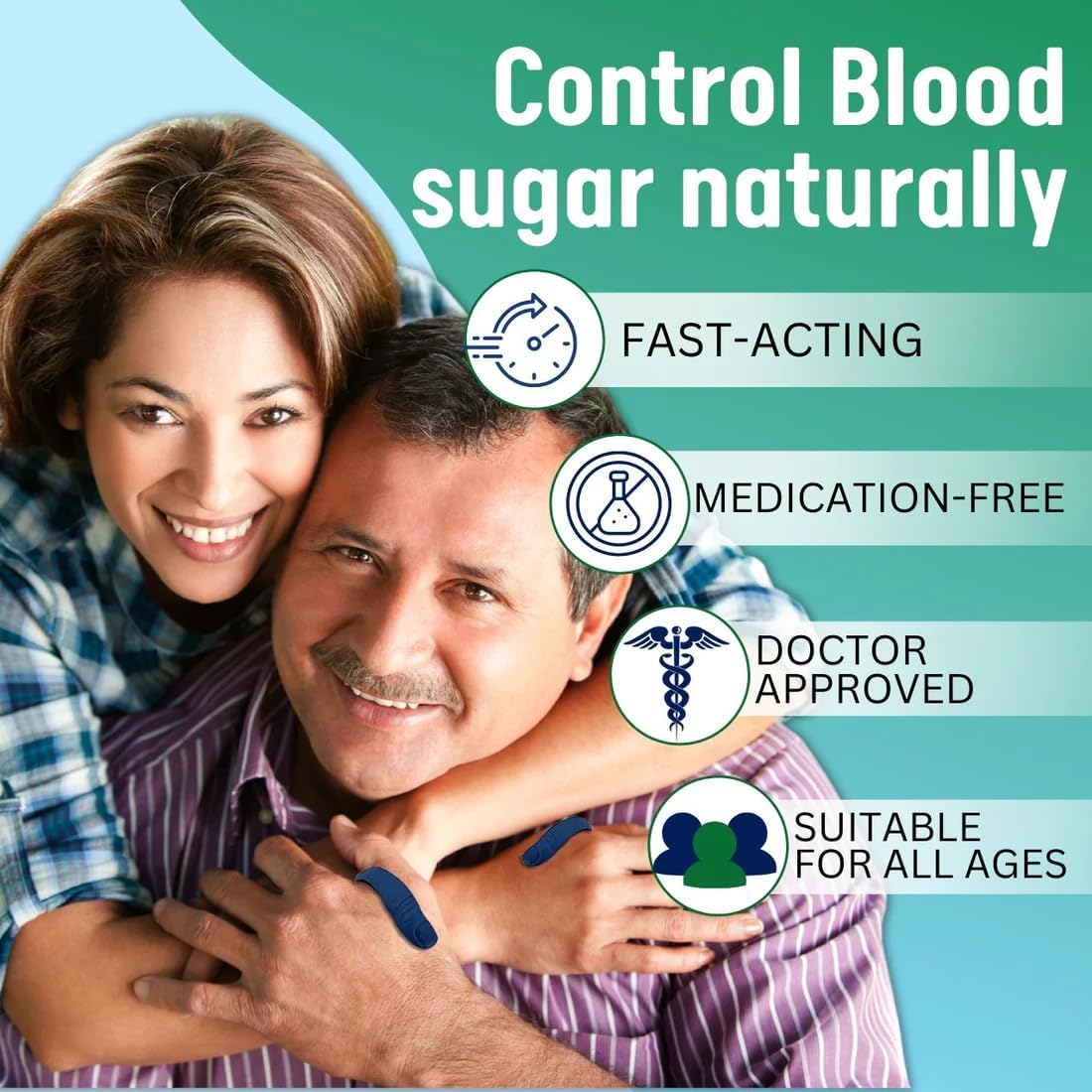 Sugar Control Acupressure Clip Hand (Pack of 2)