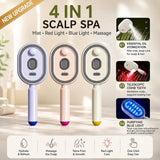YOUANDME™ 4-in-1 Electric Hair Straightener Massage Keratin Brush