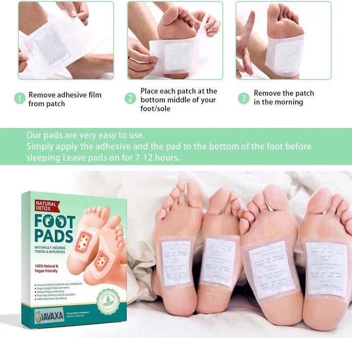 Herbal And Gentle Ingredient Detox Foot Pads