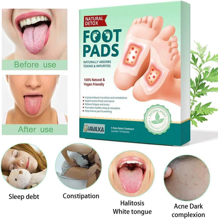 Herbal And Gentle Ingredient Detox Foot Pads