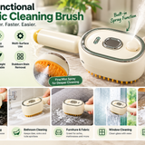 Multifunctional Electric Cleaning Brush with Spray Function
