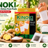 KINOKI Ginger & Salt Cleansing Foot Pads